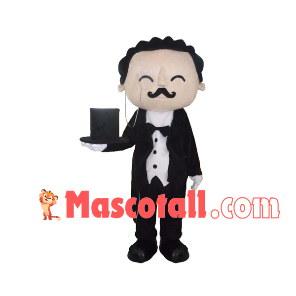 Professional Old Housekeeper Mascot Costume