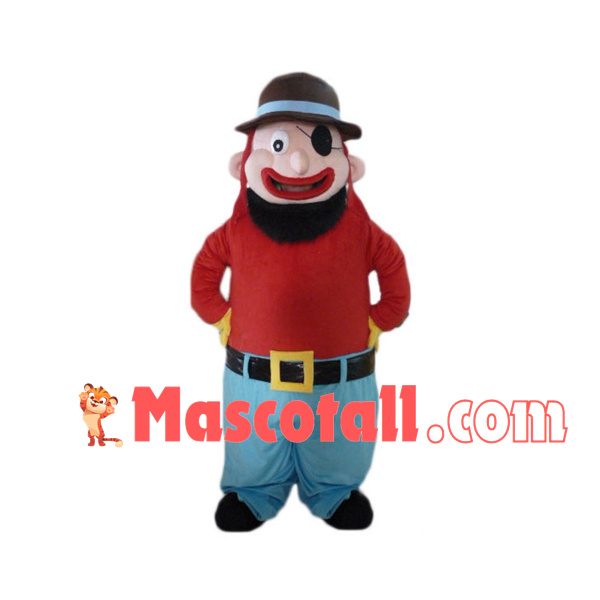 Social The Big Belly Boss Mascot Costume