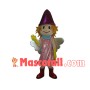 Gorgeous Fairy With Blond Hair Mascot Costume