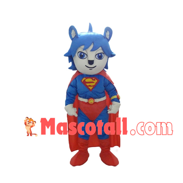 Smith Muscle Superman Mascot Costume