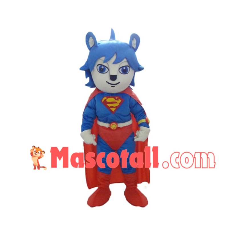 Smith Muscle Superman Mascot Costume