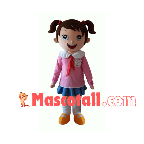 Sunny Positive Young Pioneer Mascot Costume