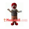 Scary Red Hair Clown Mascot Costume