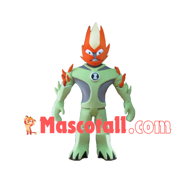 Burning Plant Swampfire Mascot Costume