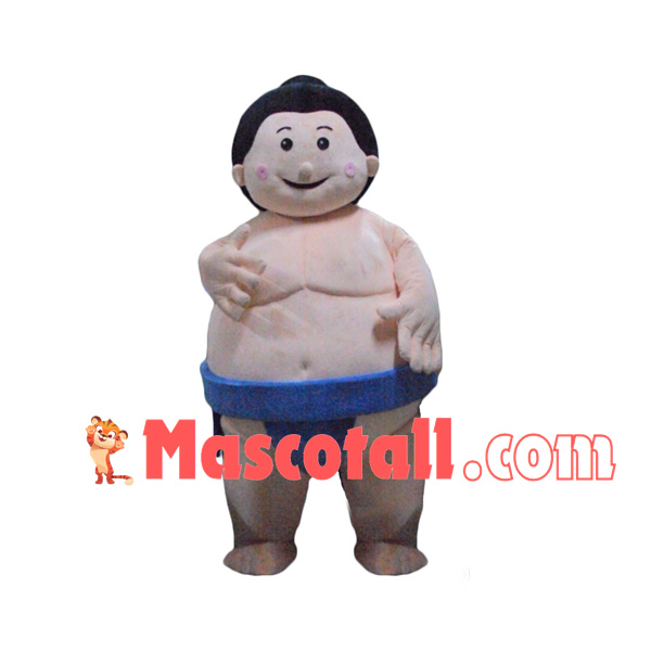 Obese Sumo Wrestler Mascot Costume