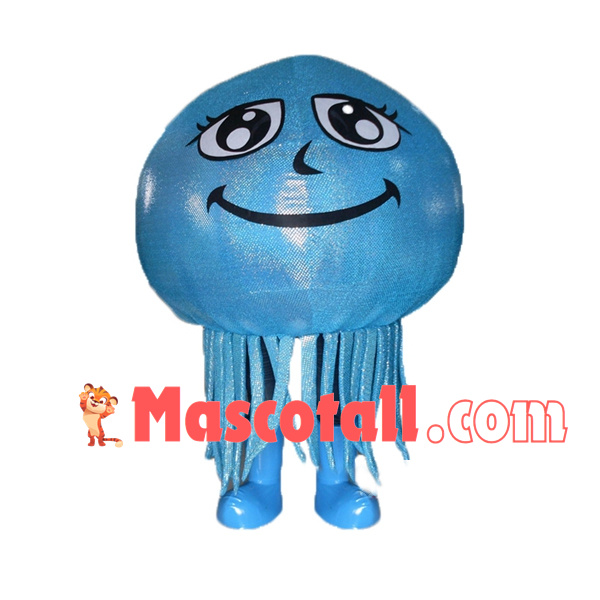 Glowing Big-eyed Jellyfish Mascot Costume