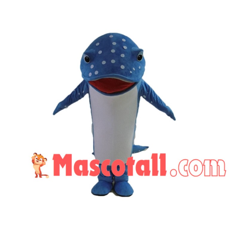 White Spotted Ugly Catfish Mascot Costume