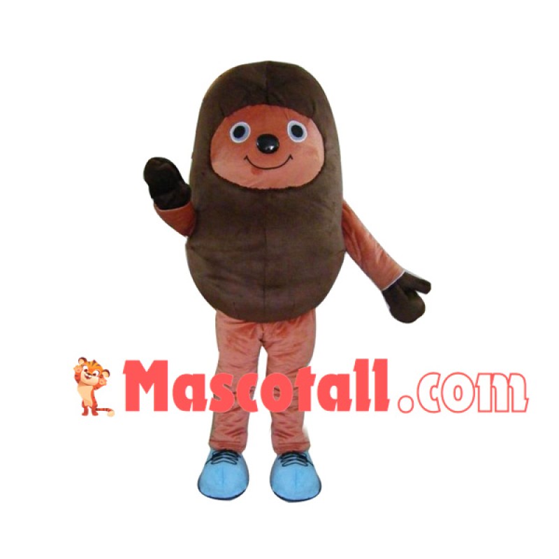 Baby Hedgehog With Hard Shell Mascot Costume