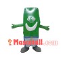 Green Cartoon Tin Box Mascot Costume