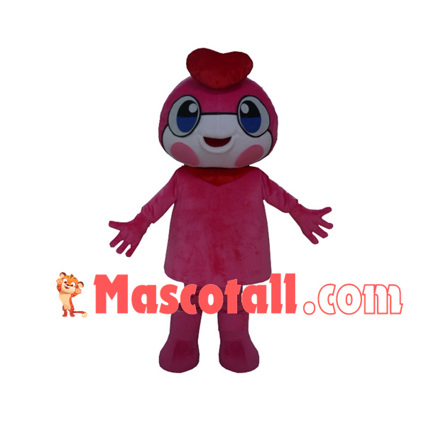 Cartoon Pink Yamy Mascot Costume