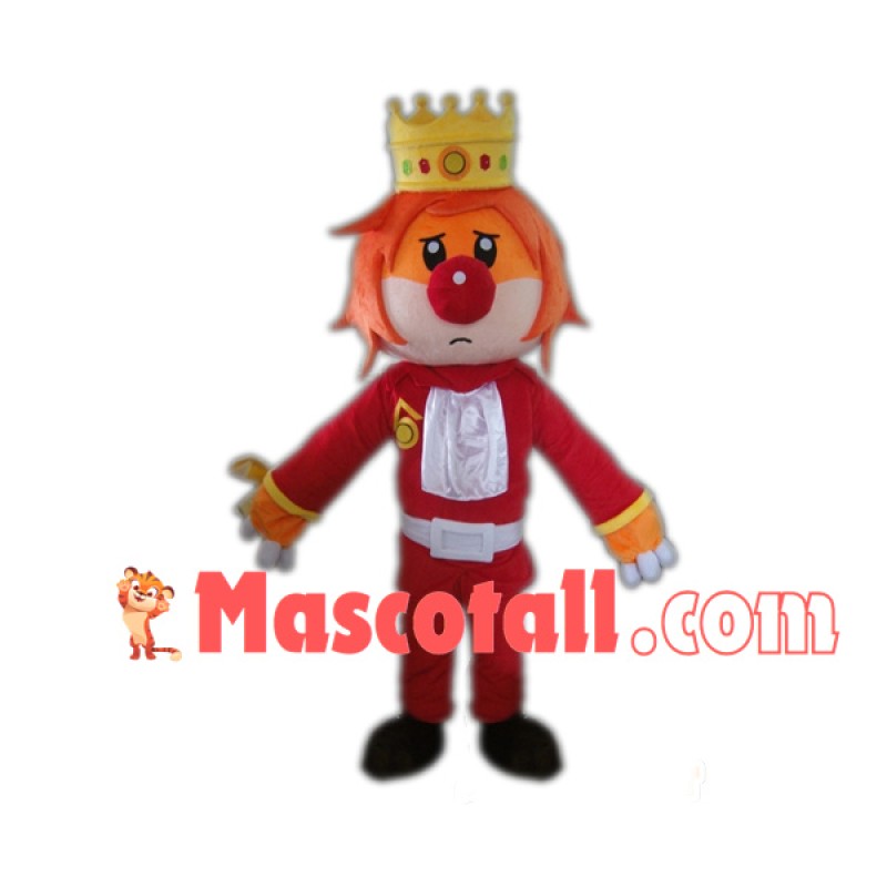 Anpanman With Crown Mascot Costume