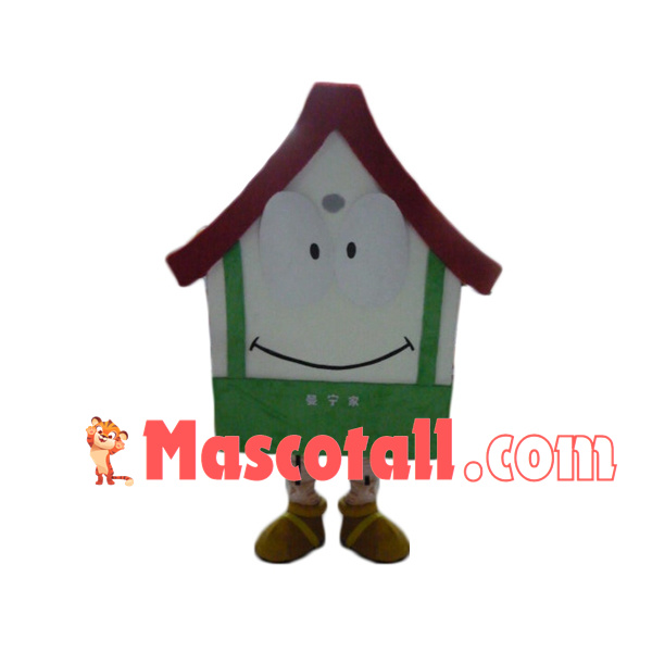 House of Building Materials Company Mascot Costume