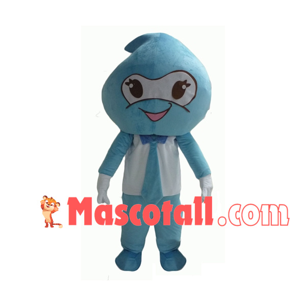 Lovely Cartoon Peach Doll Mascot Costume