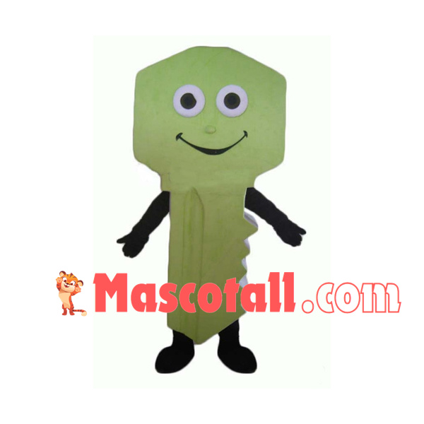 Copper Key Cartoon Mascot Costume