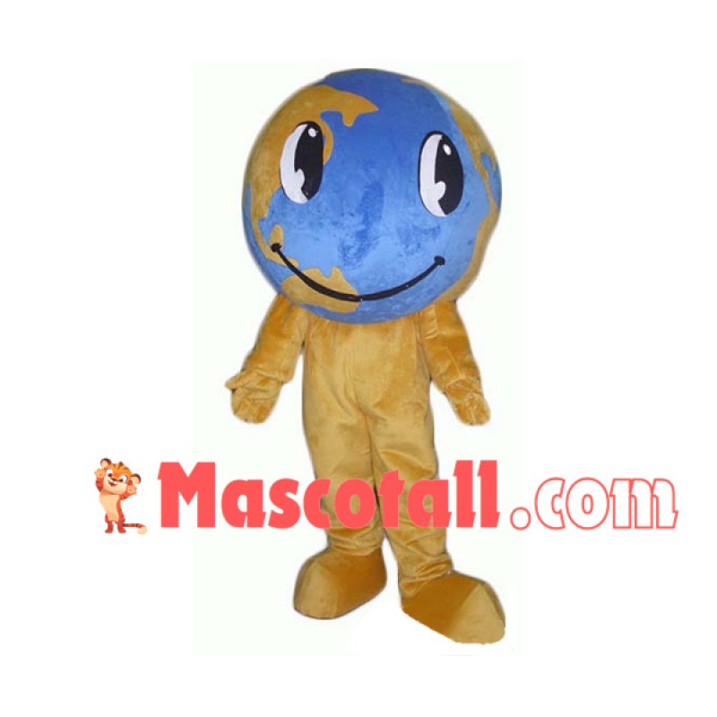 The Cartoon Earth Light Mascot Costume