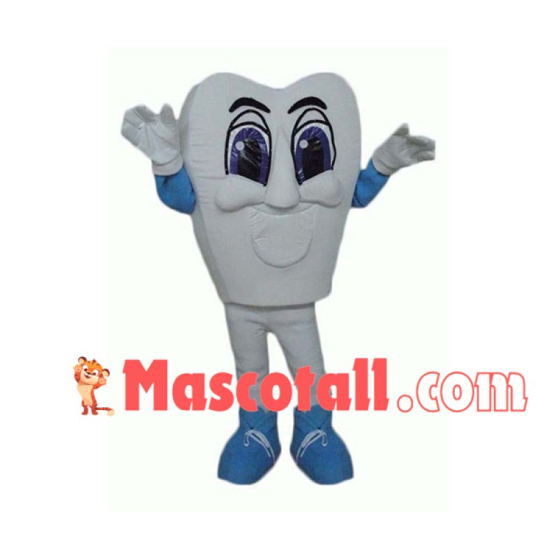 Breathable Cartoon Tooth Mascot Costume