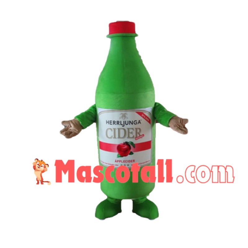 Big Bottle of Apple Juice Mascot Costume