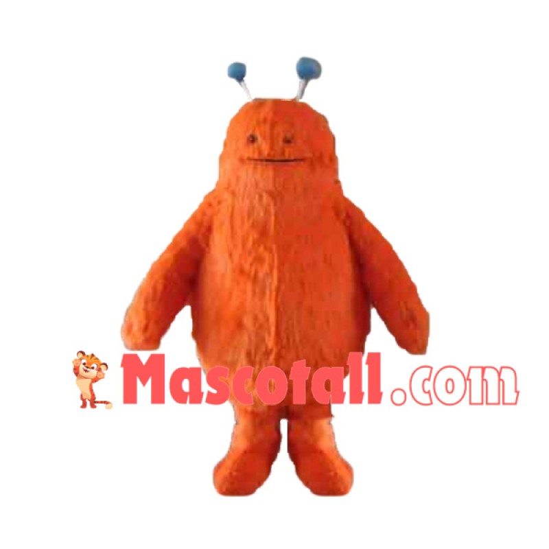 Alien Fur Monster With Tentacles Mascot Costume