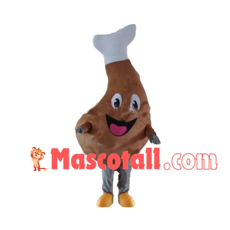 Fishtail Shaped Red Bean Bread Mascot Costume