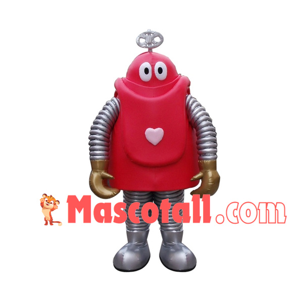 Robot Little Lubao Cartoon Mascot Costume