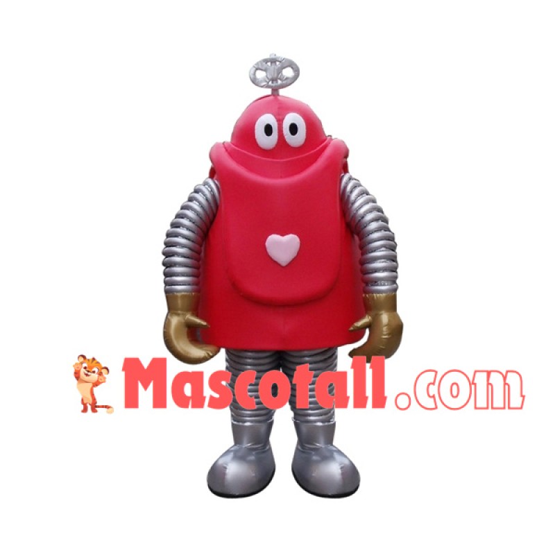 Robot Little Lubao Cartoon Mascot Costume