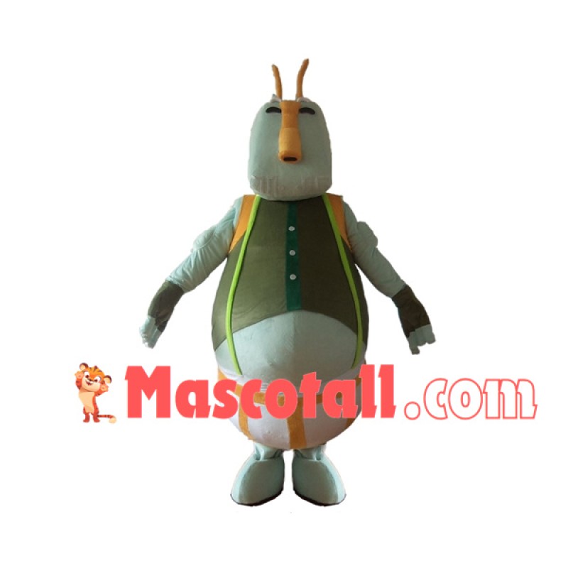 Alien With Big Belly Mascot Costume