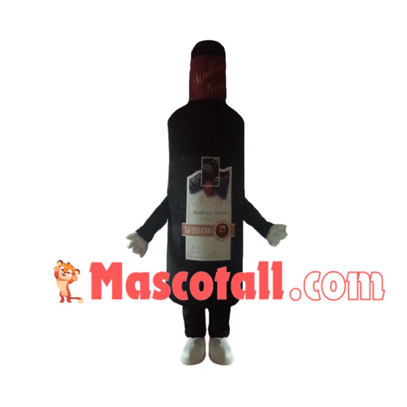 Expensive Bottle of Wine Mascot Costume