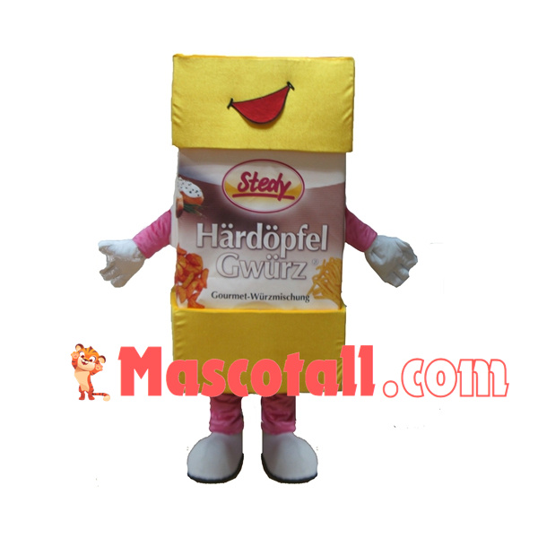 Boxed Chocolate Cartoon Mascot Costume