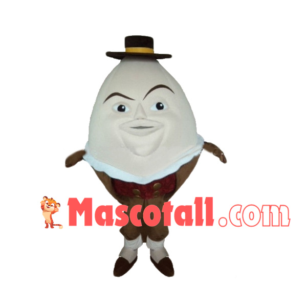 Shelled Nut In The Top Hat Mascot Costume
