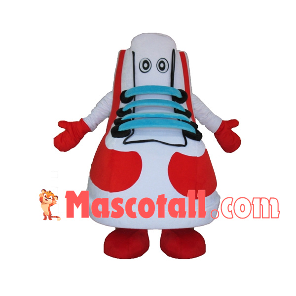 Lightweight Sneaker With Blue Laces Mascot Costume