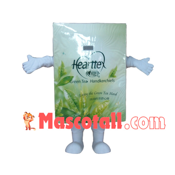 Small Packet of Scented Tissues Mascot Costume