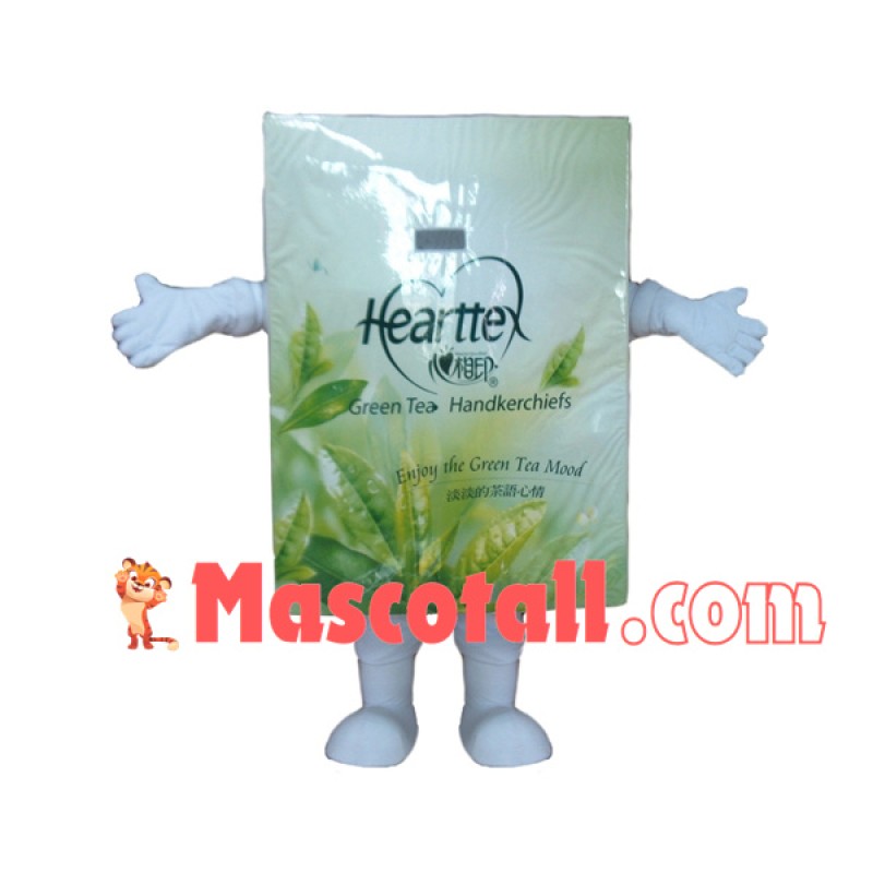 Small Packet of Scented Tissues Mascot Costume