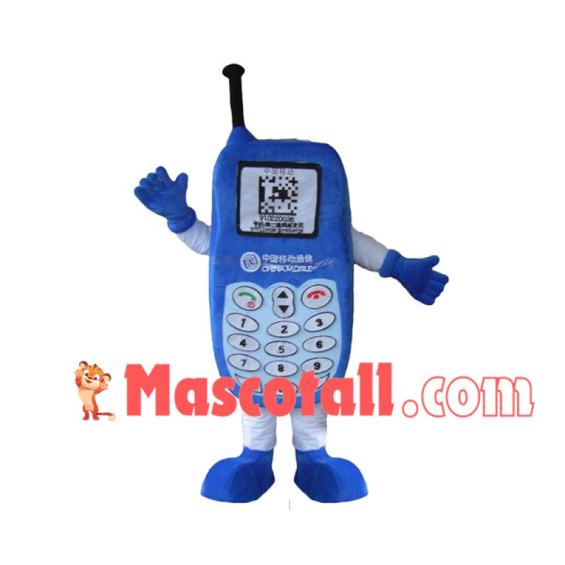 Wired Mobile Phone Mascot Costume