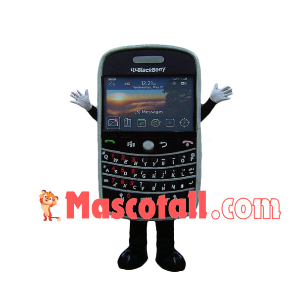 Widescreen Android Phone Mascot Costume
