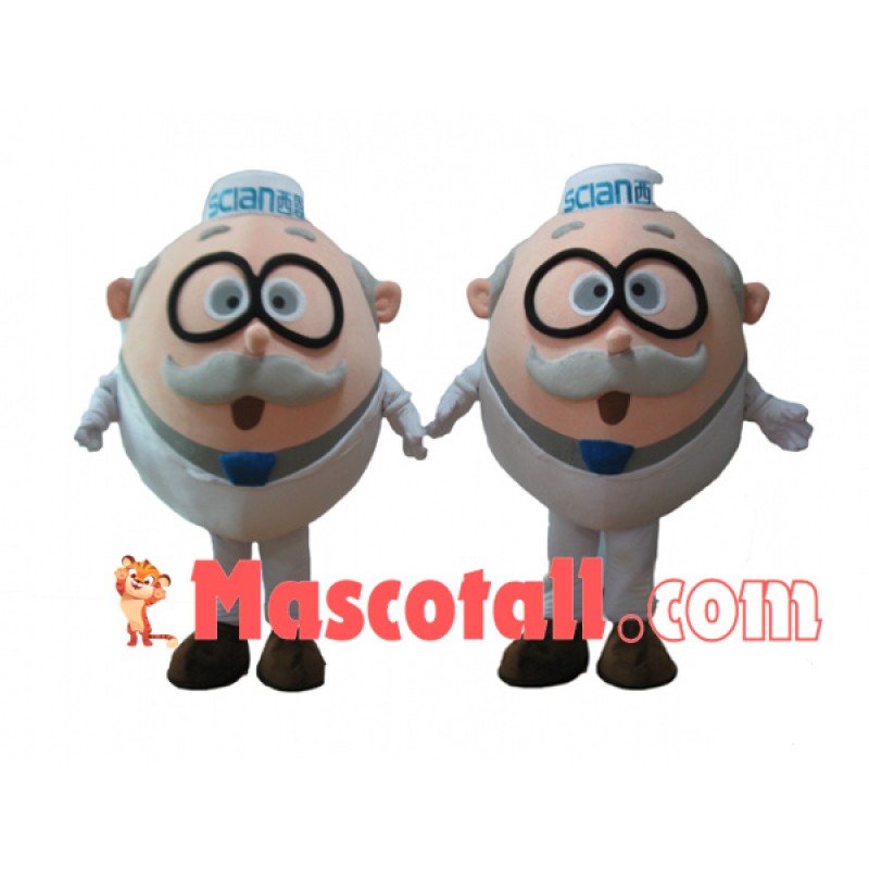 Elder Doctor of Medical Instrument Mascot Costume