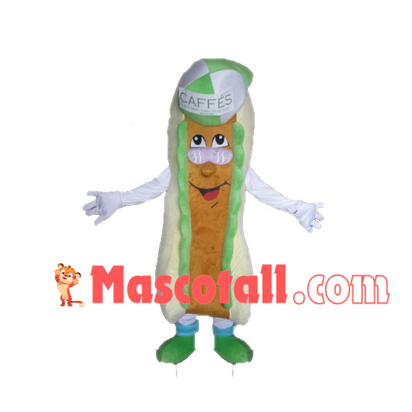 Sandwich of Coffee Bar Mascot Costume