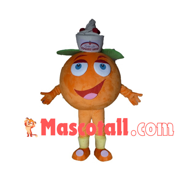 Fruit Yogurt Ice Cream Mascot Costume