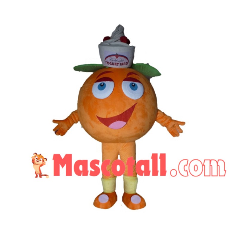 Fruit Yogurt Ice Cream Mascot Costume