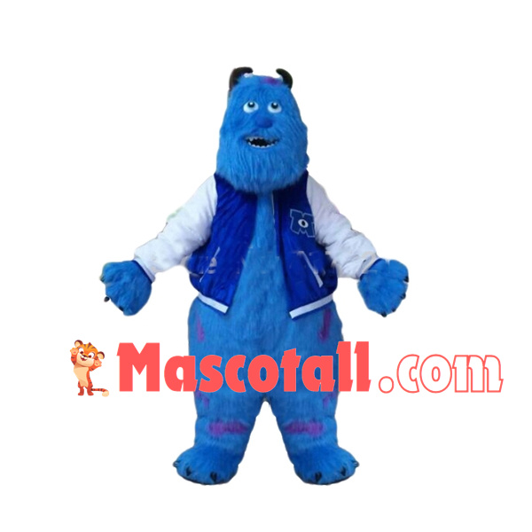 Sullivan the Giant Blue Monster Mascot Costume