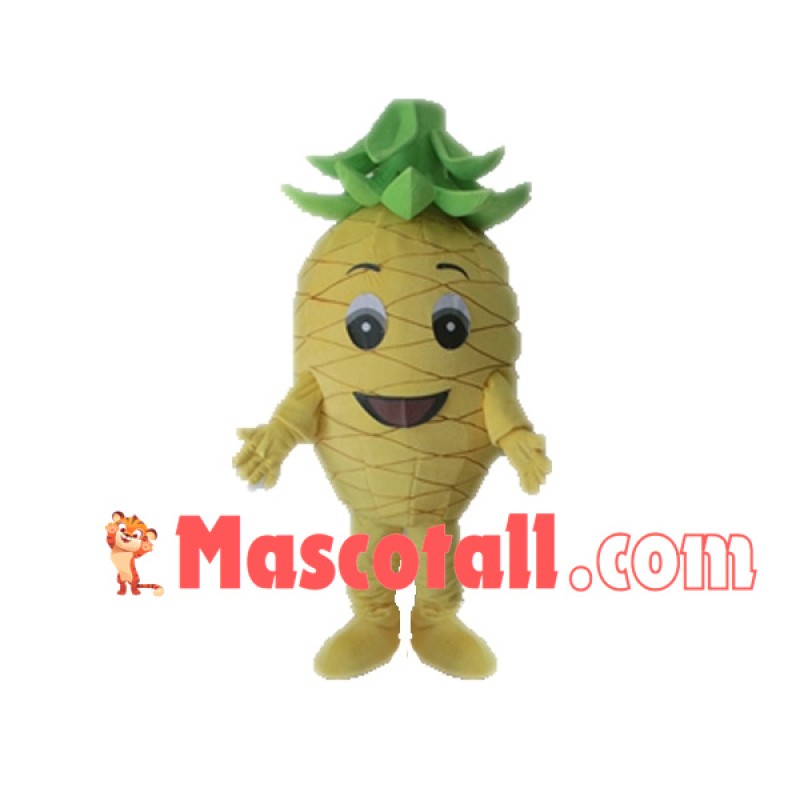 Peeled Juicy Pineapple Mascot Costume
