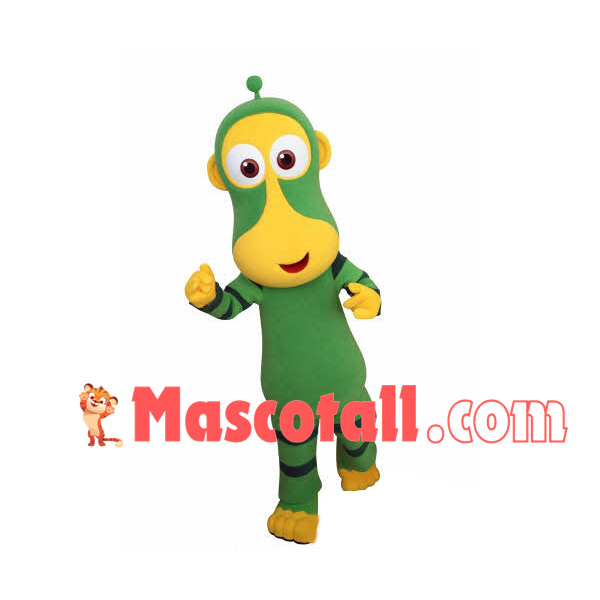 Running Green Banana Monkey Mascot Costume