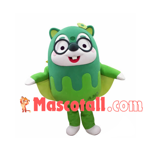 Distinct Cartoon Climate Groundhog Mascot Costume