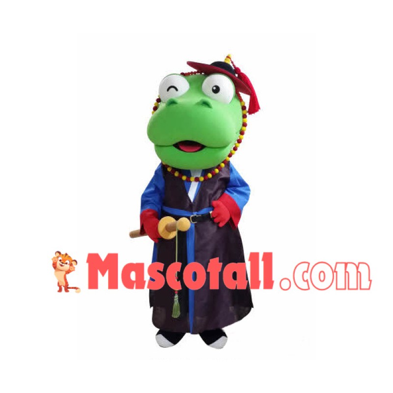 Chief Guard Green Dragon of Korea Mascot Costume