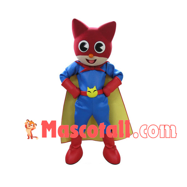 Justice Fox Superman Mascot Costume