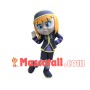 Brave Uyghur Blonde Girl Mascot Costume
