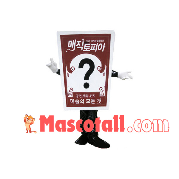 Tarot Card for Divination Mascot Costume