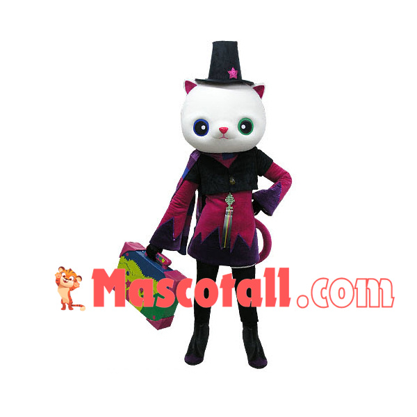 The Magic Cat Carrying Toy Box Mascot Costume