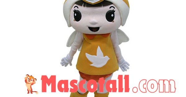 Angel Doll of Peace Dove Fund Mascot Costume
