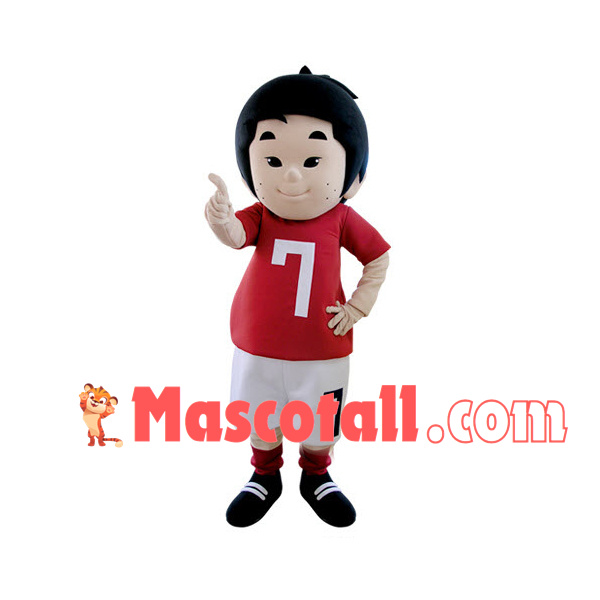 Strong Boy Seed Player Mascot Costume