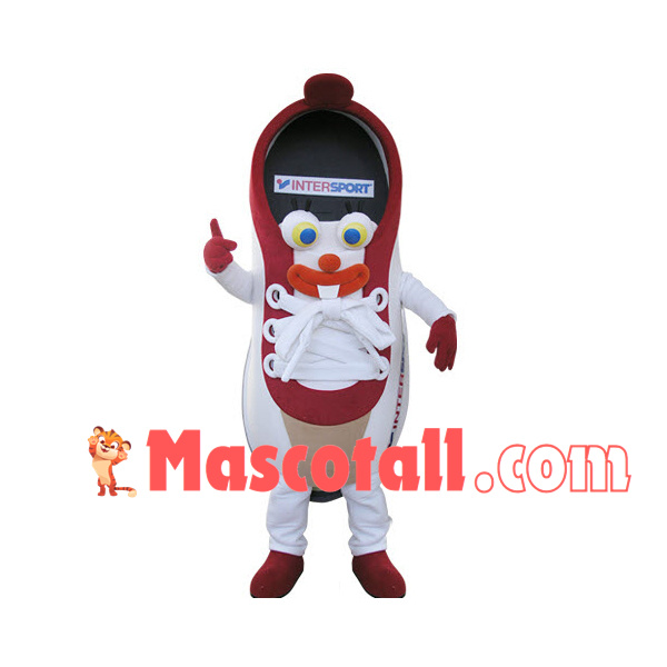 Contrast Stitching Fashion Casual Shoe Mascot Costume